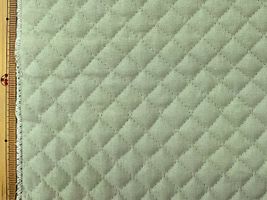 くすみかわいいキルティング無地ミストグリーン