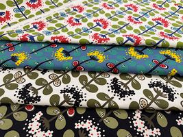 コットンこばやし 綿麻キャンバスプリント「ぺんぺん草」_拡大イメージ