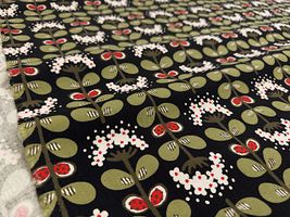 コットンこばやし 綿麻キャンバスプリント「ぺんぺん草」_拡大イメージ