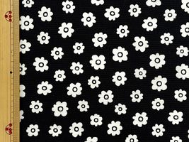 オックスプリント フルレットプチブラック