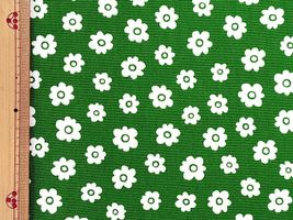 オックスプリント フルレットプチグリーン