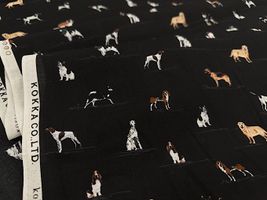 コッカファブリック 60ローンプリント「イヌ図鑑」_拡大イメージ