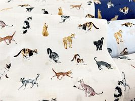 コッカファブリック 60ローンプリント「ネコ図鑑」_拡大イメージ