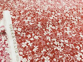 コッカファブリック 60ローンプリント「クラシック・フラワー」_拡大イメージ