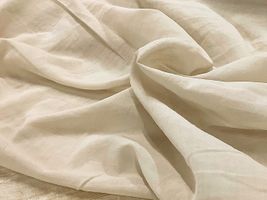 広幅ふんわりコットンシフォングレージュ