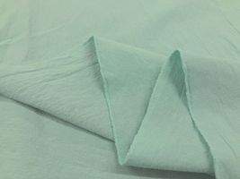 トリプルワッシャー加工キャンブリック「羽衣木綿」くすみブルー