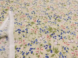 コッカファブリック 60ローンプリント「花と木の実」_拡大イメージ