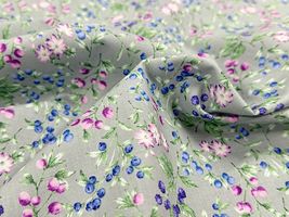 コッカファブリック 60ローンプリント「花と木の実」_拡大イメージ