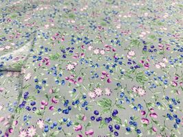 コッカファブリック 60ローンプリント「花と木の実」_拡大イメージ