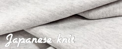 国産広幅裏起毛ニットが数量限定で入荷しています。