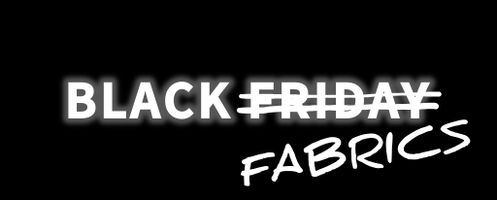ブラックフライデー!!黒色の生地を集めてみました♪